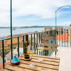 Alfama Terrace River View By Lovelystay Appartement